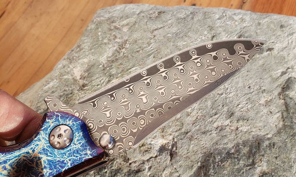 Cutit briceag Zero Tolerance 0562 Titan Limited Damasc ,vanatoare