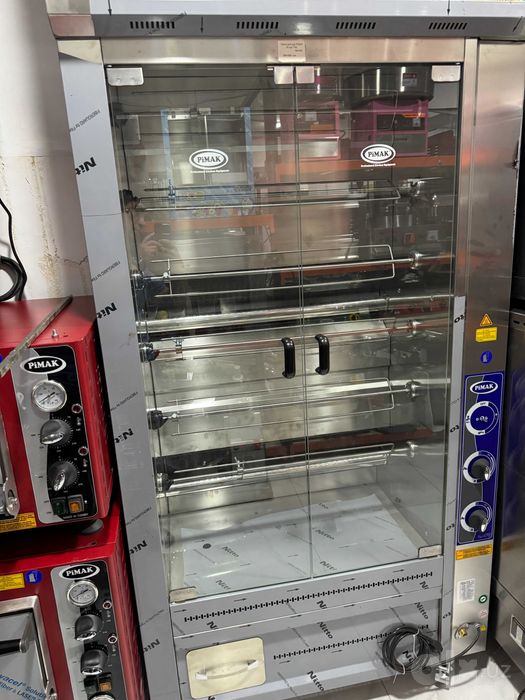 Гриль аппарат grill Pimak Туркия оригинал 30та товуқ учун оптом нарх