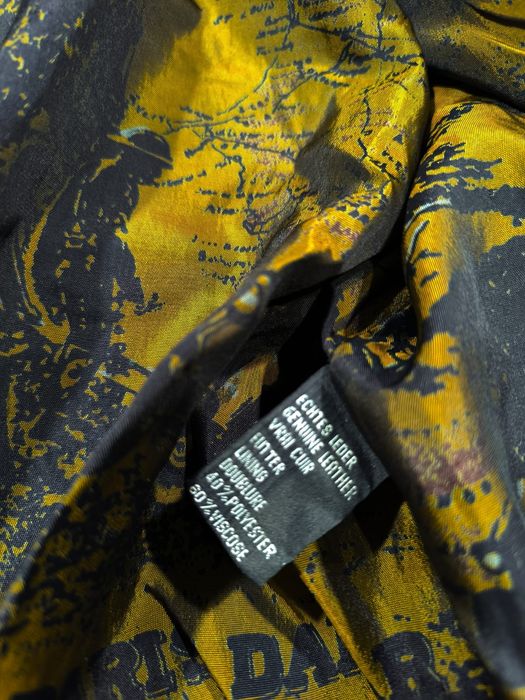 Geaca piele Paris Dakar vinyage