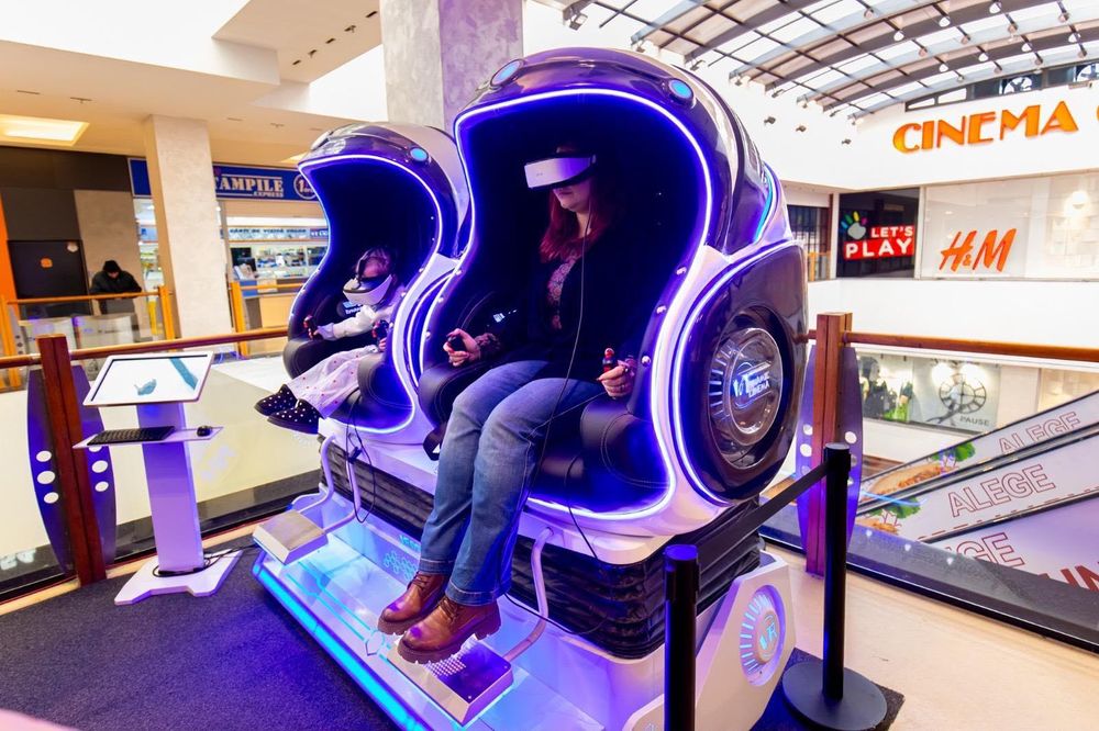 SET COMPLET de echipamente pentru atracții de realitate virtuală (VR)