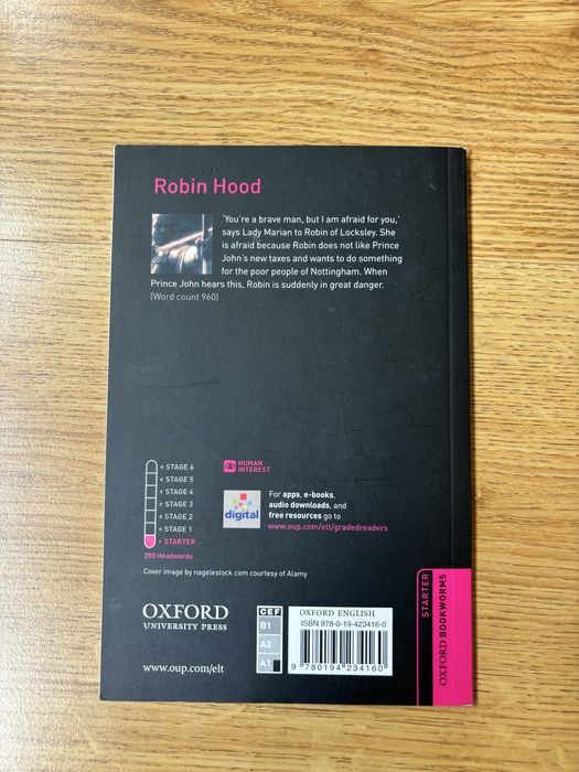 Книги на английски език за нива