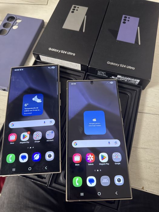 Samsung  S24 Ultra  1TB si 256Gb la cutie intretinute