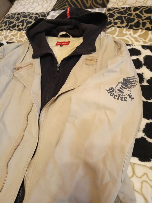 Дизайнерская куртка джинсовая