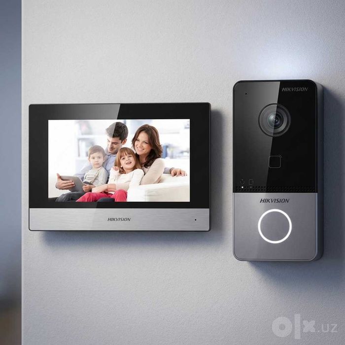 Видеодомофон Hikvision комплект | Открывайте дверь с телефона