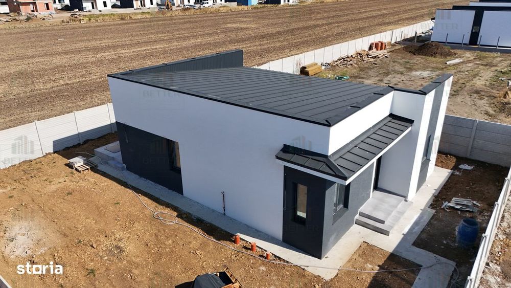 Casă de vanzare, Parter, 4 Camere și 2 Băi, Teren 450, Com.Berceni