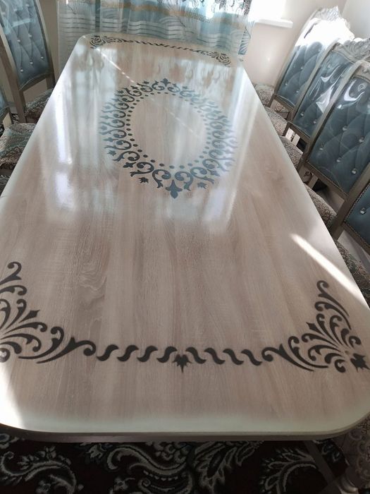 Stol stul 12 kishilik