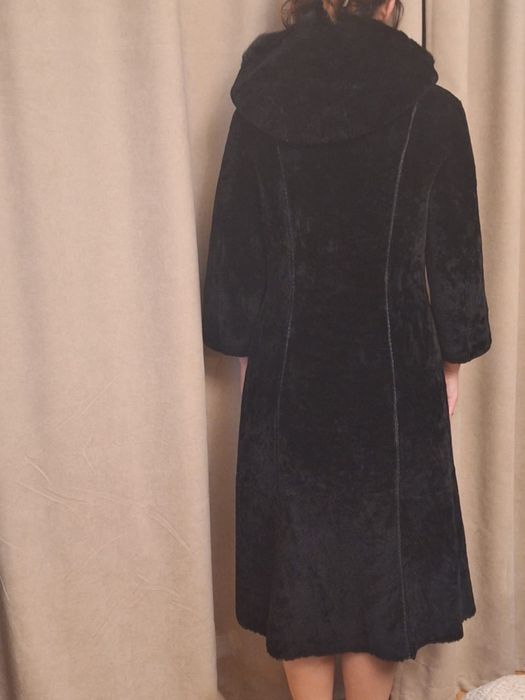 Шуба из облегченного мутона 3000