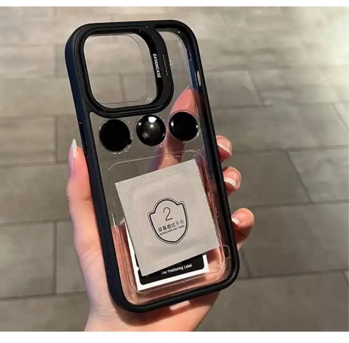 Iphone 14/15/16/PRO/PRO MAX/PLUS Husa Full 2 in 1 Folie Camera Inclusa