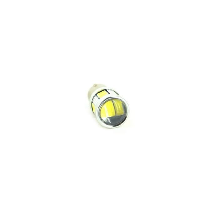 Bec o faza BAU15S 5630 18SMD Canbus 9V-30V Nonpolar Lumina Alba