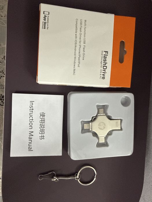 Флешка, USB флешка 2TB (iPhone / Android / ПК)