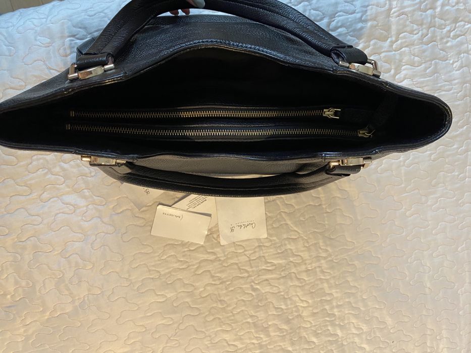 Чанта Musette - естествена кожа