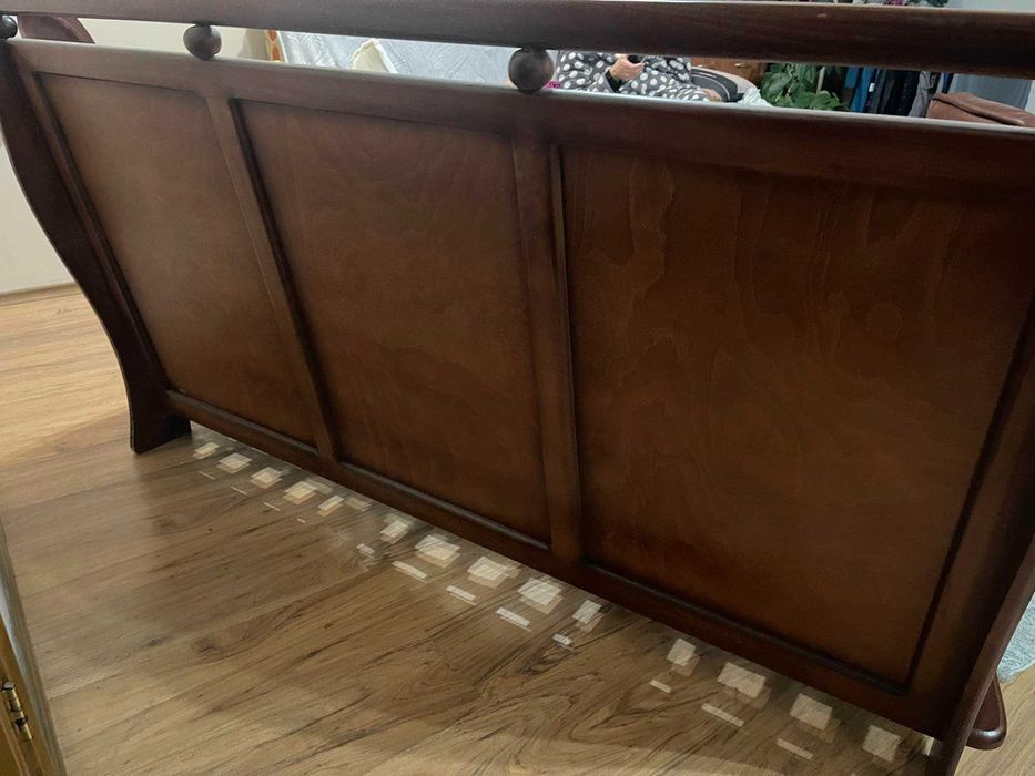 Диван от естествена телешка кожа