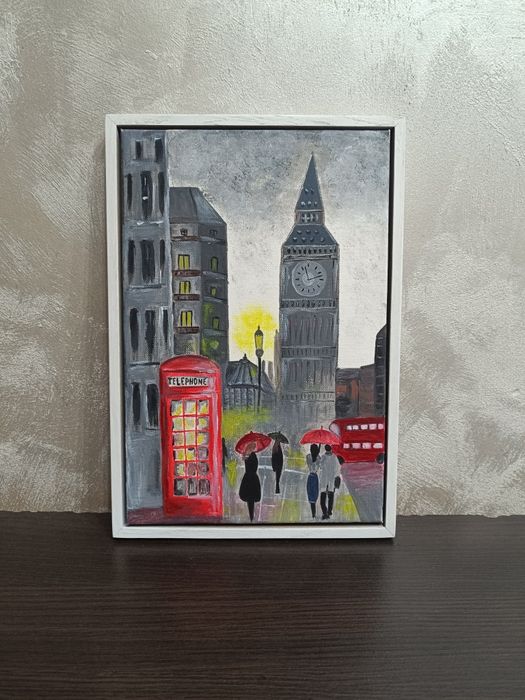 Картини от акрил и маслени бои