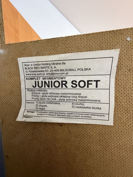 Mobilier Junior Soft – set complet – stare foarte bună