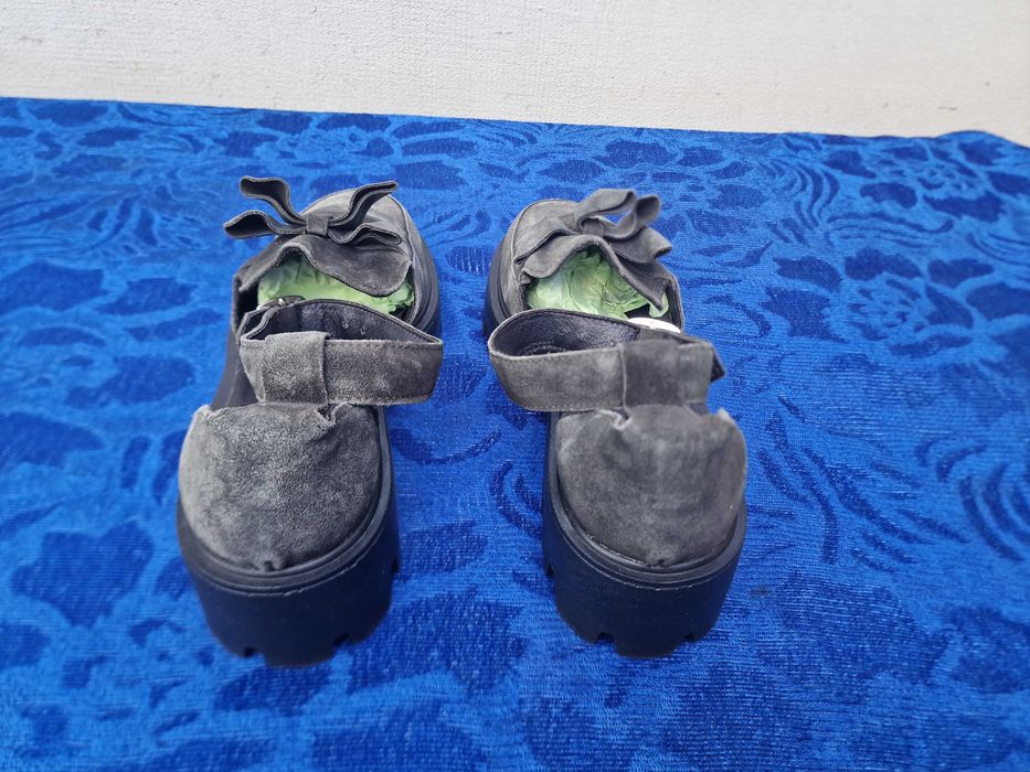 Fashion sandale dama | copii cu barete si talpa groasa mar. 38 | 24 cm