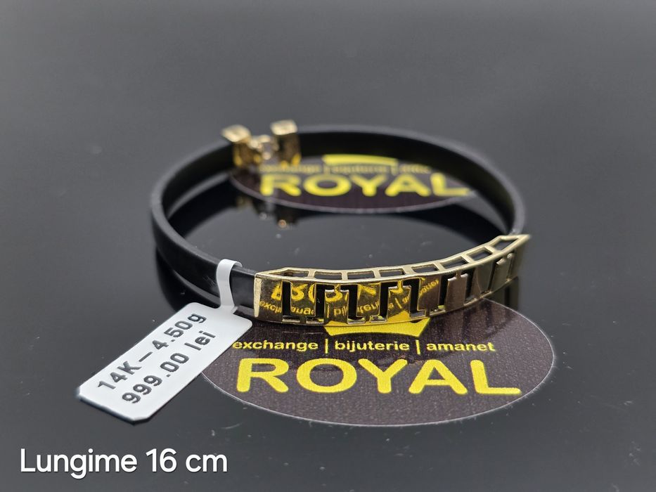 Bijuteria Royal: Bratara aur 14k/4.5 gr