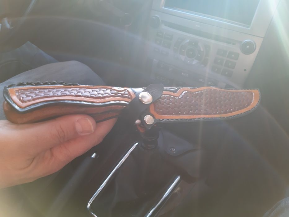 Калъф за нож гравиран