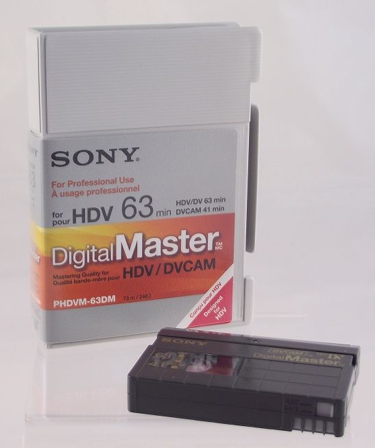 SONY Digital Master PHDVM-63DM професионални видео касети (нови).