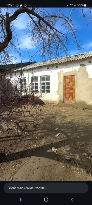 Ер хисобида ховли сотилади 4 сотик 10×40    бухоро шахар опитни поля