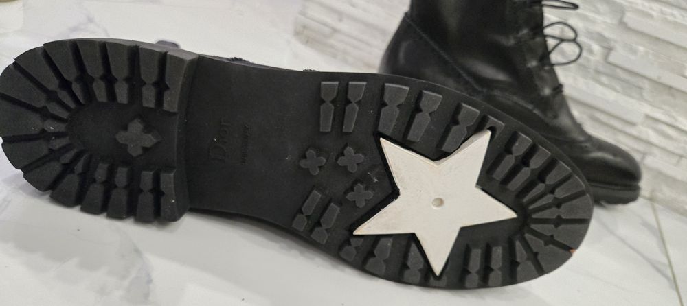 Dior кожени ботуши 39