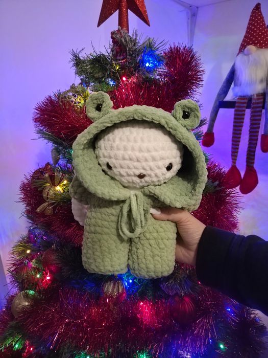 Iepuraș Broscuță croșetat