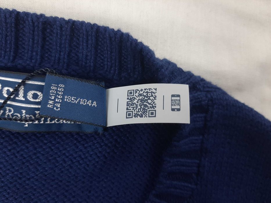 Polo Ralph Lauren Bear - Оригинален мъжки пуловер размер XL