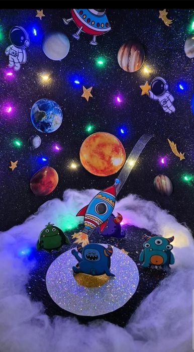 Поделка макет гарышкерлер куни 9май мерекеси