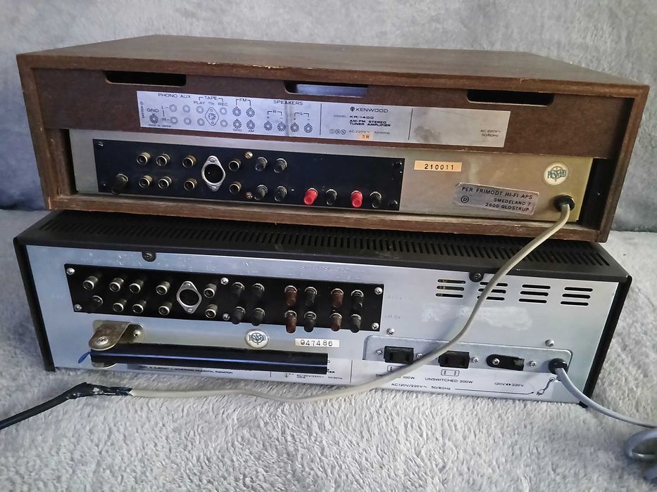 vintage amplituner KENWOOD KR-2400 / KENWOOD KR-1400 *1974