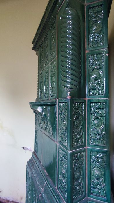 Sobă verde vintage