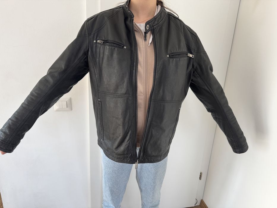 Geaca piele marime L