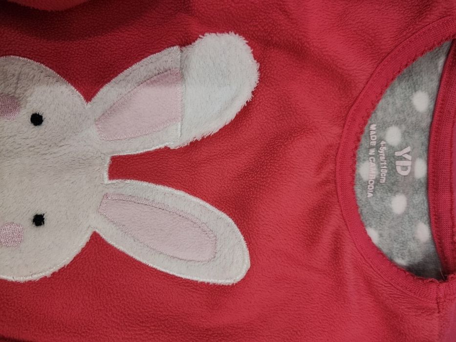 Топли пижами George за момиченце ,размер до 110 см