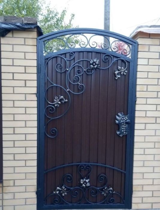 Калитка, ковка. Ворота. Кованые ворота