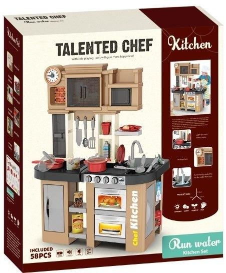 Детский игровая кухня с водой 58 PCS