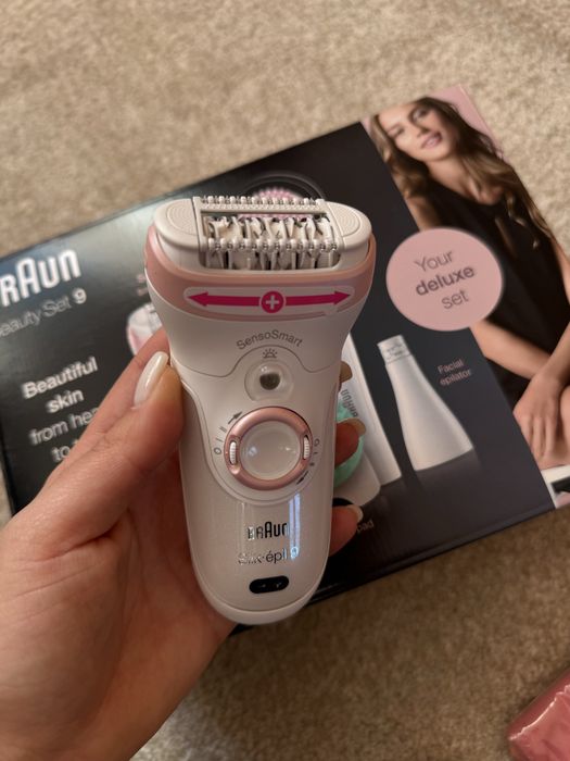 Епилатор Braun Beauty Set 9 – пълен комплект