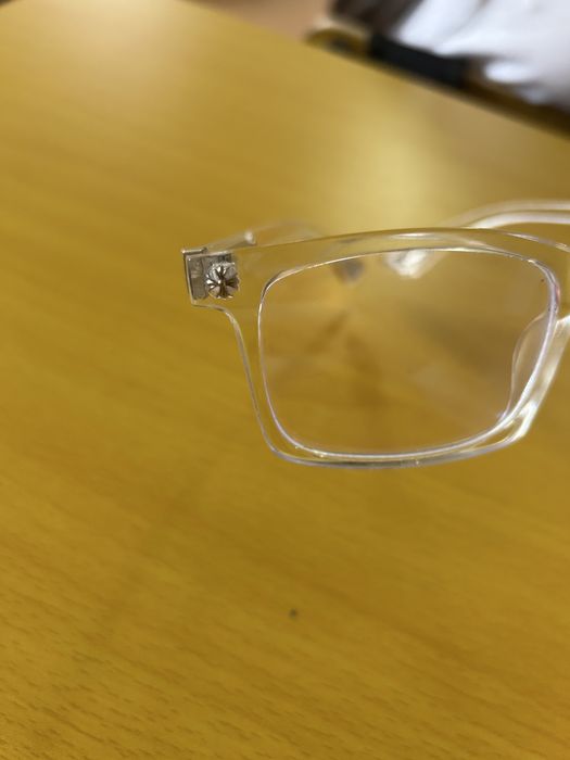 Ochelari Chrome Hearts Transparesti