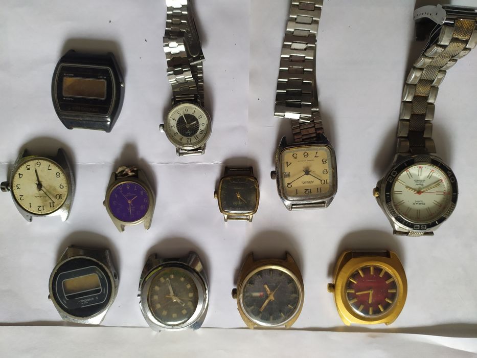 Часы СССР разные