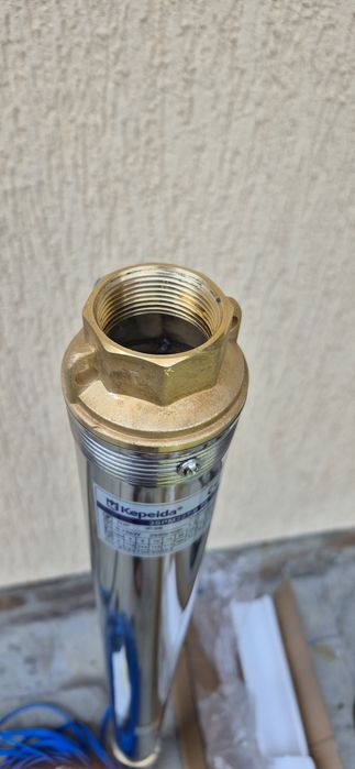 Pompă inox, bobinaj cupru 750W. 114m