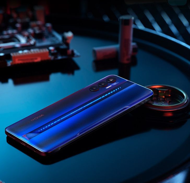 Tecno Pova 3 azgina tutilgan lekin yengide