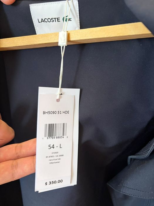Lacoste осенняя куртка jacket г.Астана