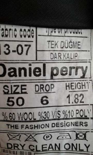 Мъжки черен костюм