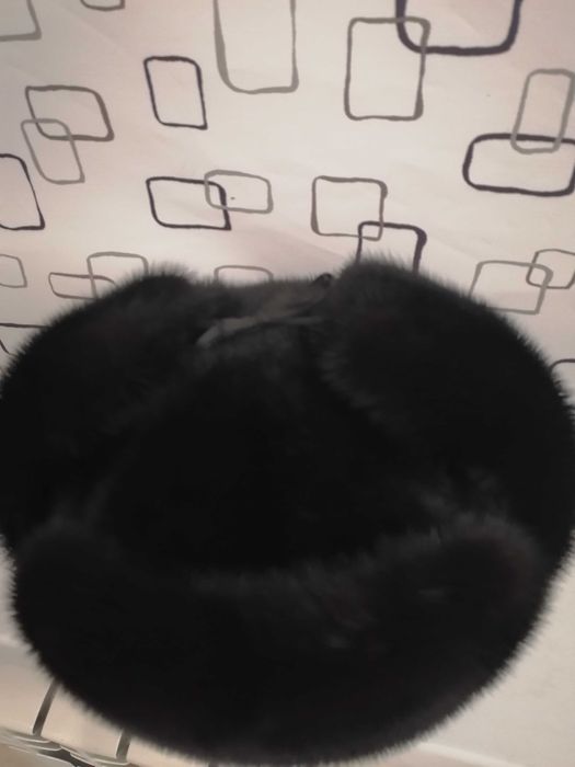 Шапка ушанка норка