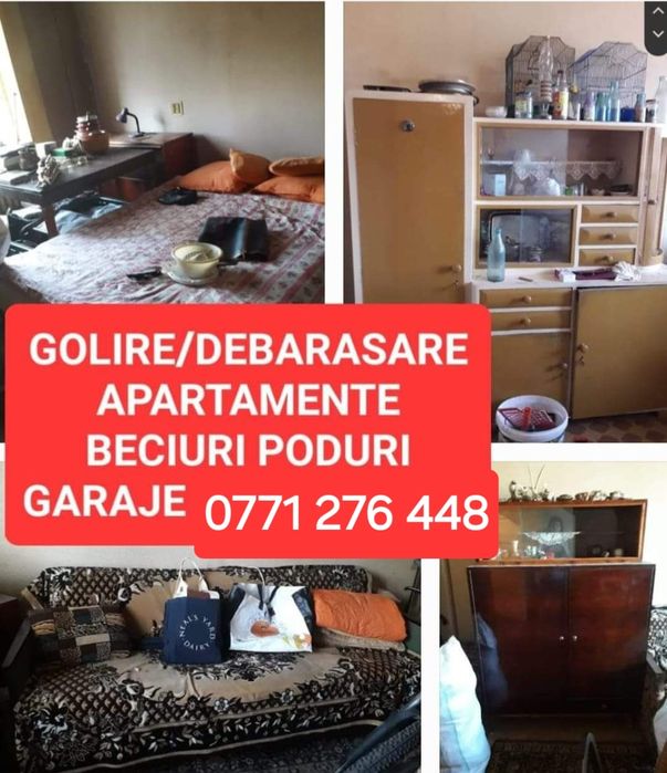 Debarasam apartamente mobila veche