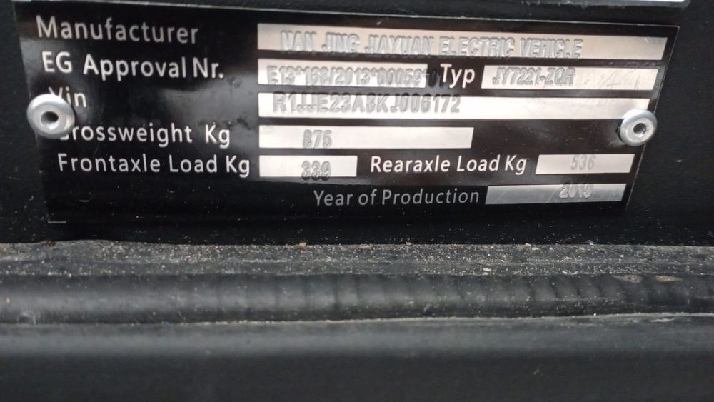 mașina electica fără permis an 2020 klima