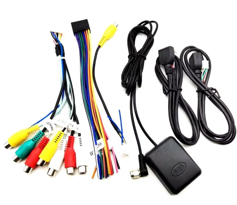 Adaptor conectori tablete android GPS auto mufe ISO