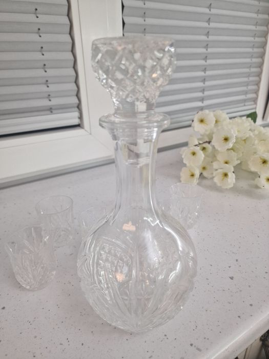Графин хрусталь  +6 стопок