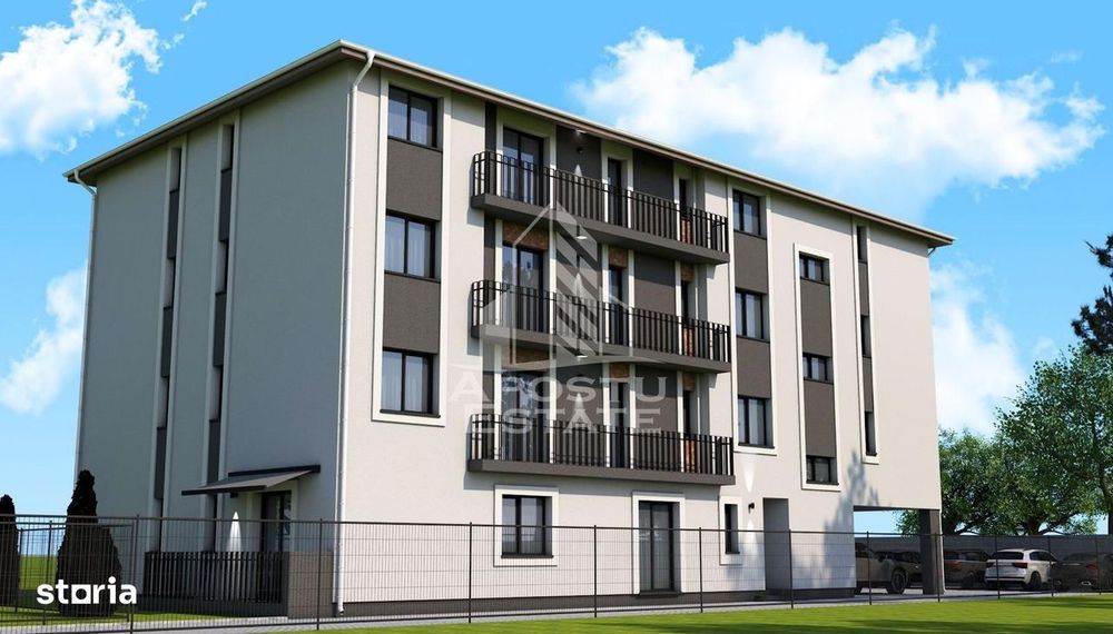 Apartament de vanzare cu 3 camere si 2 bai,bloc nou,Giroc,Calea Urseni