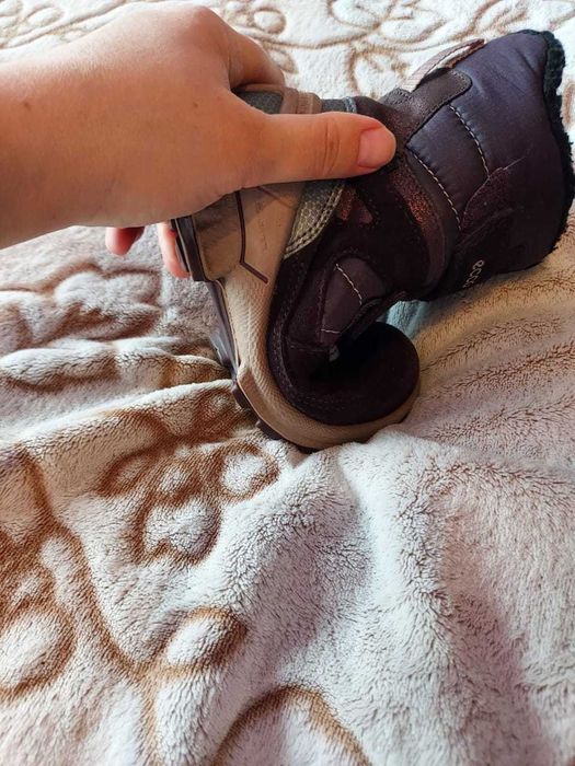 Детские зимние сапоги ecco  р.27