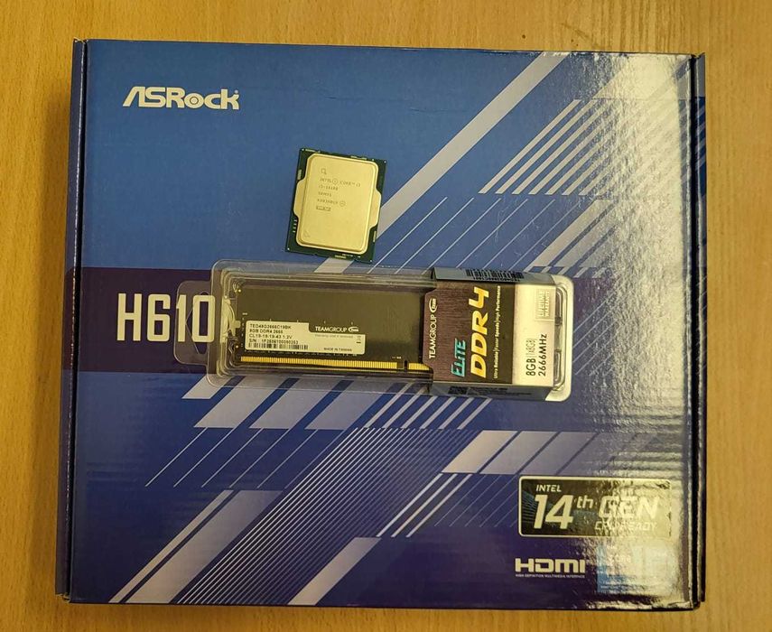 Продам комплектующие i3 14100