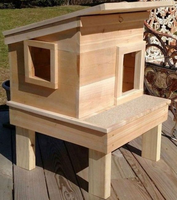 Căsuța pentru pisici