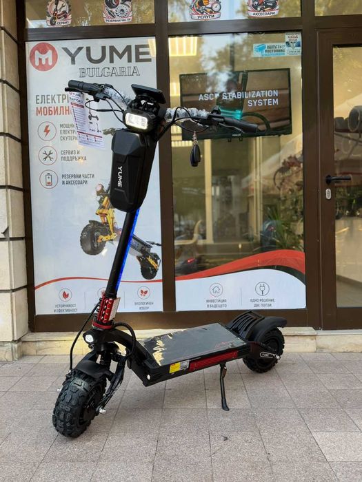 - 20 € от цената до 21/09 на Електрическа Тротинетка Yume Raptor2, Топ Цени, Чисто Нова, Гаранция, ОГРАНИЧЕНИ НАЛИЧНОСТИ